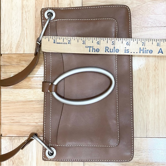 Vintage DKNY Y2K Tan Leather Shoulder Bag - Picture 11 of 16